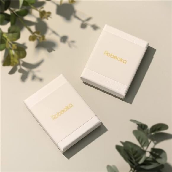 Chain Earrings for Women 18K Gold Plated Dainty Bar Drop Dangle Earrings - Picture 6 of 7